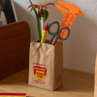 Brown Bag Pen Stand by Hightide Penco