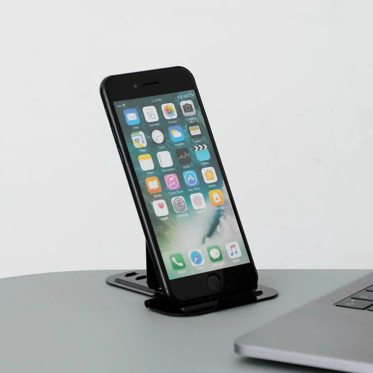 Gadget Stand in Black by Hightide Penco