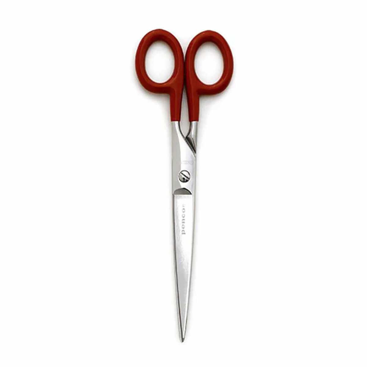 Large Stainless Steel Scissors With Case in Red by Hightide Penco