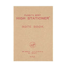 A6 Puggy's Pocket Plain Notebook in Red by Hightide Penco