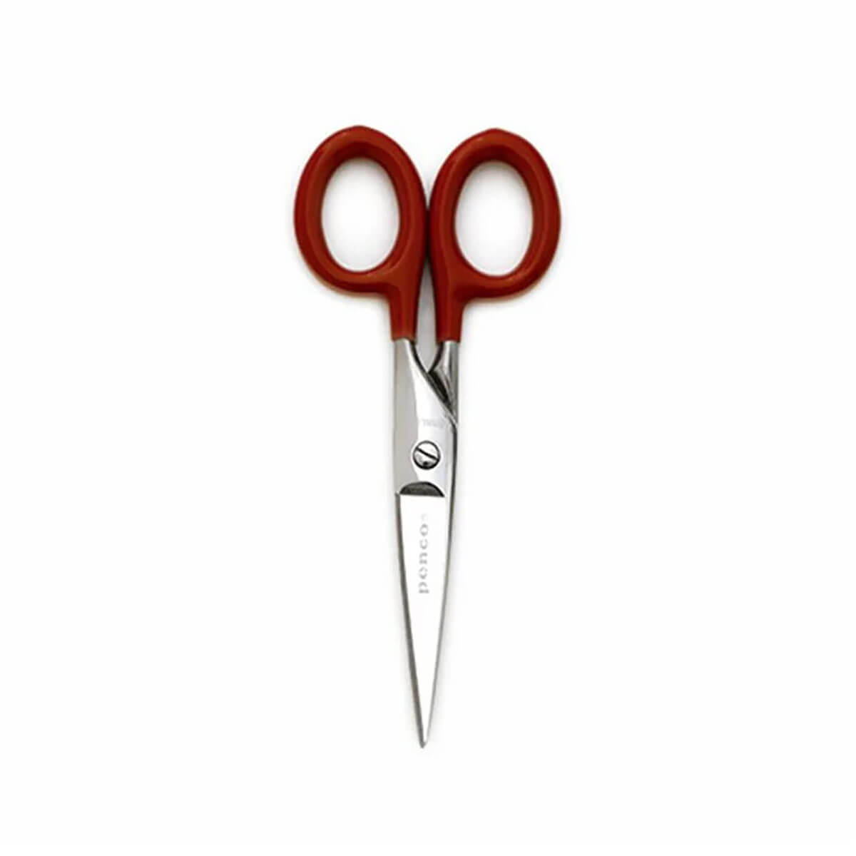 Small Stainless Steel Scissors With Case in Red by Hightide Penco