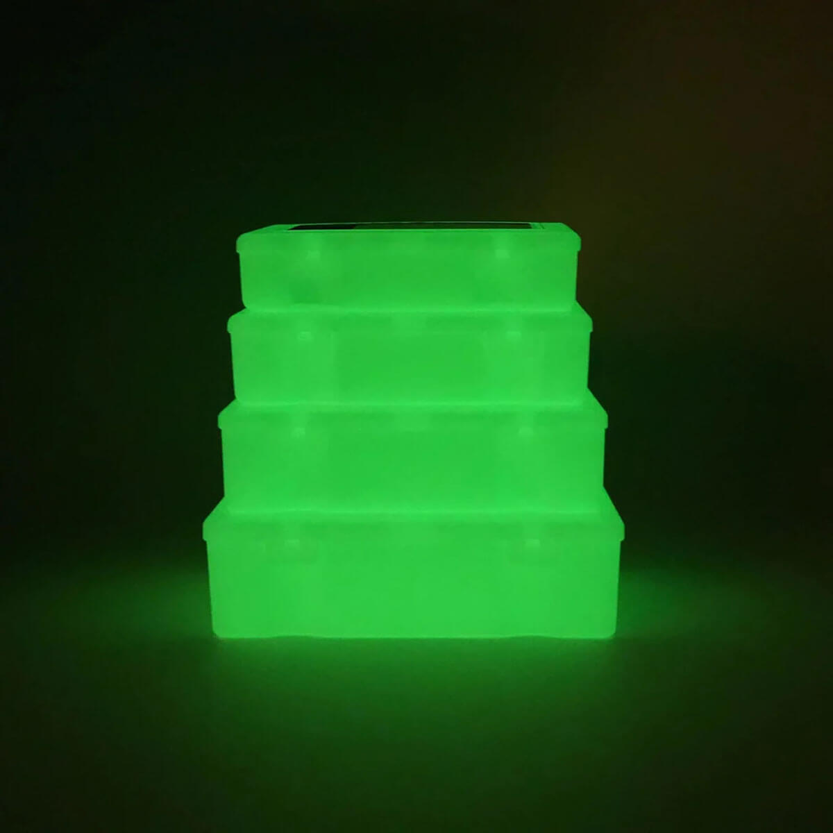 Glow In The Dark Stackable Storage Containers (Set of 4) by Hightide Penco