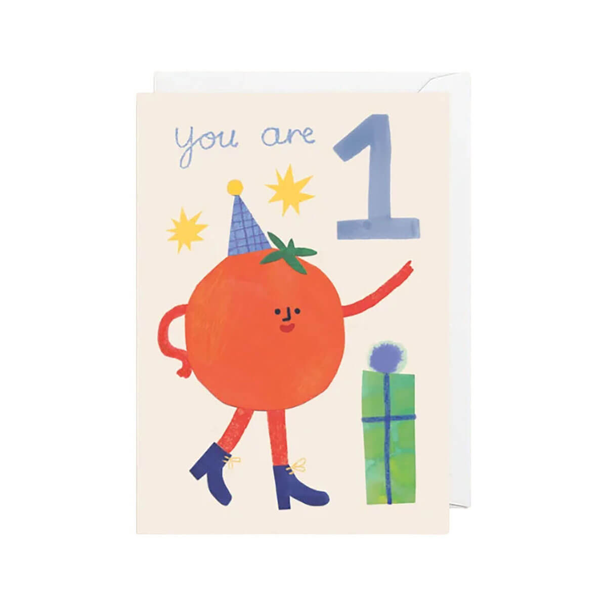1st Birthday Mini Greetings Card by Holsen Studio – Junior Edition