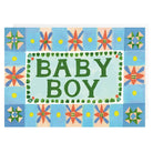 Baby Boy Greetings Card by Holsen Studio