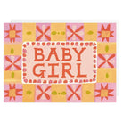 Baby Girl Greetings Card by Holsen Studio