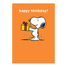 Snoopy Present Birthday Greetings Card by Charles M. Schulz for Hype Card