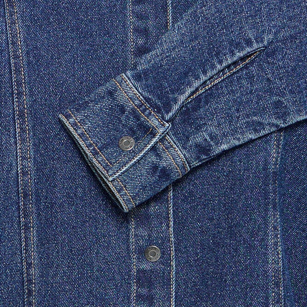 Alva Denim Shirt in Washed Medium Blue by ICHI