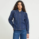 Alva Denim Shirt in Washed Medium Blue by ICHI
