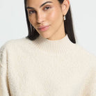 Curley Knit Sweater in Birch by ICHI