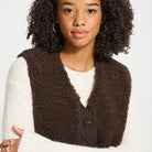 Gelana Waistcoat in Coffee Bean by ICHI