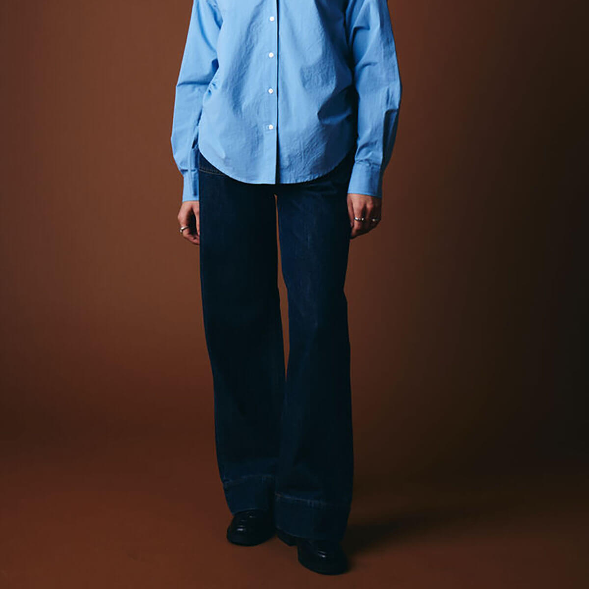 Nadusa Jeans in Denim Authentic Blue by ICHI