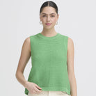Dotties Sleeveless Top in Greenbriar by ICHI