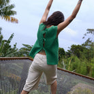 Dotties Sleeveless Top in Greenbriar by ICHI