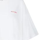 Nica T Shirt in Cloud Dancer / Fiery Red by ICHI