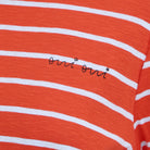 Nova T Shirt in Fiery Red / Powder Blue by ICHI