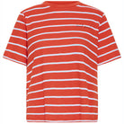 Nova T Shirt in Fiery Red / Powder Blue by ICHI