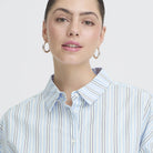 Samia Shirt in Powder Blue by ICHI