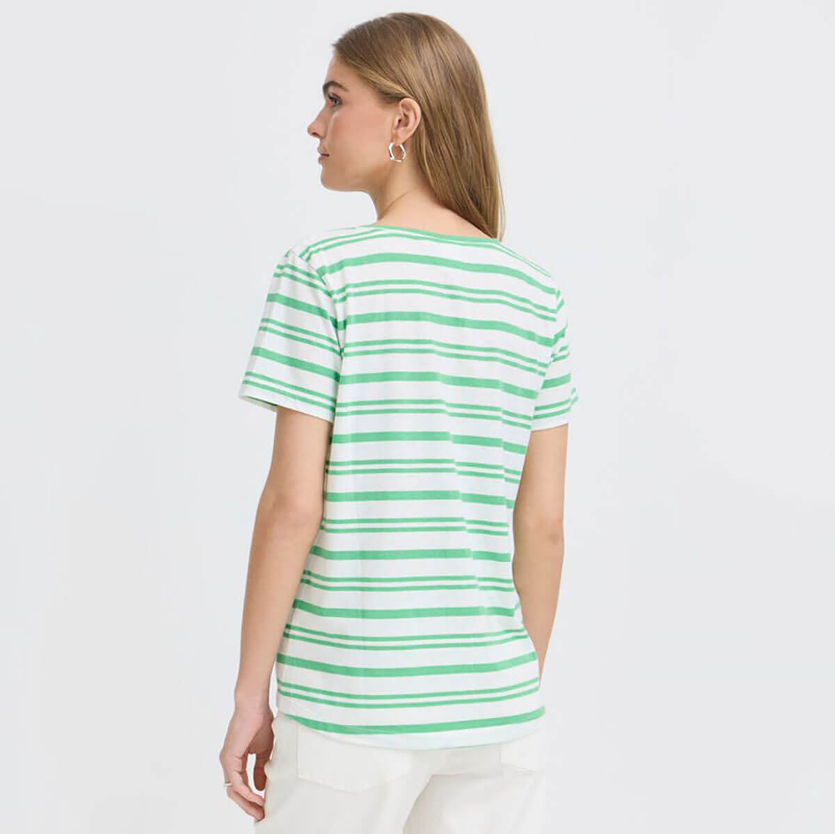 Yulietta T Shirt in Green Briar by ICHI