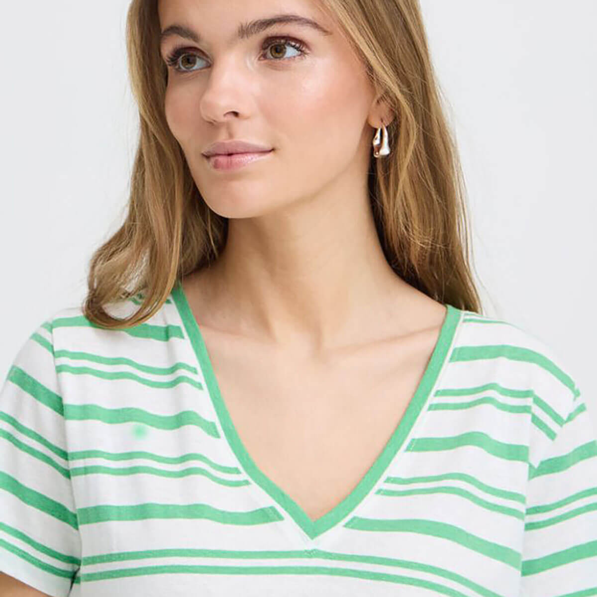 Yulietta T Shirt in Green Briar by ICHI