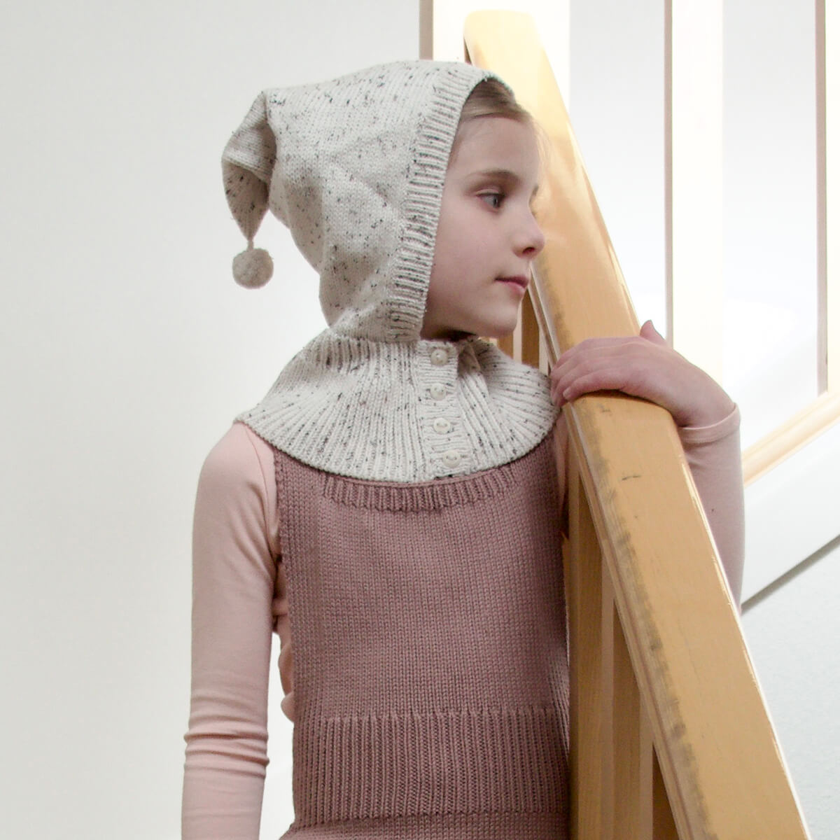 帽子 iver and isla bouquet balaclava Watercolour Balaclava by Iver & Isla - Last One In Stock - 1-4