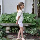 Daisy Crochet Top in Sky by Iver & Isla