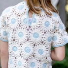 Daisy Crochet Top in Sky by Iver & Isla
