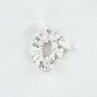 Pima Bow Scrunchie in Garden Windowpane by Iver & Isla