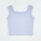 Pima Crop Tank in Forget Me Not by Iver & Isla
