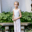 Pima Crop Tank in Garden Windowpane by Iver & Isla
