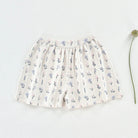 Pima Flutter Shorts in Garden Windowpane by Iver & Isla