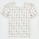 Pima Poet Tee in Garden Windowpane by Iver & Isla