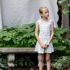 Pima Skort in Garden Windowpane by Iver & Isla