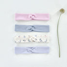 Pima Twist Headband in Garden Windowpane by Iver & Isla