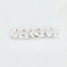Pima Twist Headband in Garden Windowpane by Iver & Isla