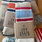 The Moon Men's Crew Vintage Sports Socks by Ivy Ellis