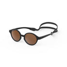 Sun Baby Sunglasses #D (0-3 Years) in Black Road by Izipizi