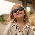 Sun Baby Sunglasses #D (0-3 Years) in Black Road by Izipizi