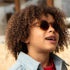 Sun Junior Sunglasses #D (7-11 Years) in Golden Canyon by Izipizi