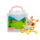 Baby House Milk Rabbit Stroller Set by Sylvanian Families - JAPAN IMPORT