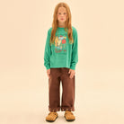 All Emotion Woven Pants in Brown by Jelly Mallow