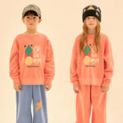Courage Pigment Sweatshirt in Orange by Jelly Mallow