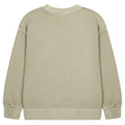 Flower Sweatshirt in Light Khaki by Jelly Mallow