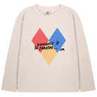 Happiness Knit Long Sleeve T Shirt in Cream by Jelly Mallow