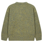 Happy Two Tone Knit Cardigan in Olive by Jelly Mallow
