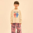 Hug Me Long Sleeve T Shirt in Ivory by Jelly Mallow