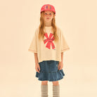 Maple T Shirt in Ivory by Jelly Mallow
