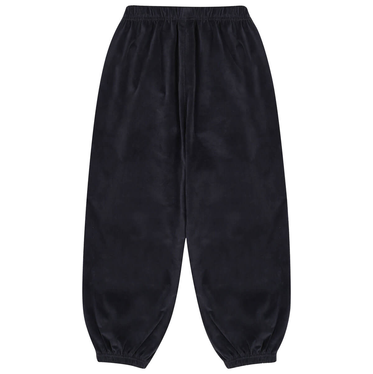 Pop Velvet Aladdin Pants in Charcoal by Jelly Mallow