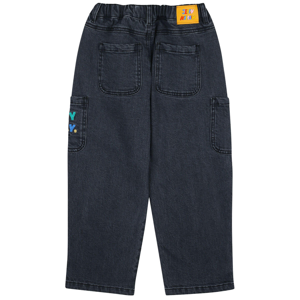 Ready Denim Pants in Dark Grey by Jelly Mallow