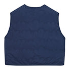Star Color Block Reversible Gilet in Navy by Jelly Mallow