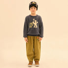 Star Corduroy Pants in Olive by Jelly Mallow